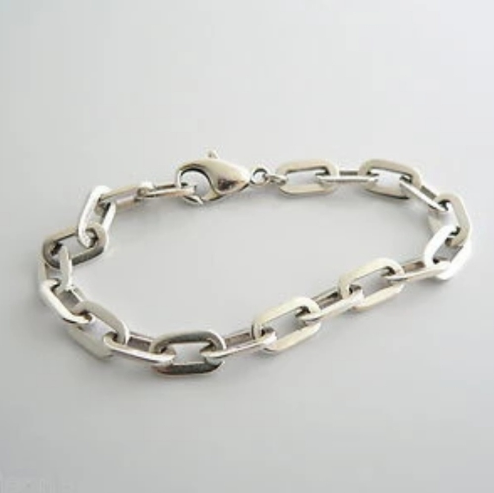 Tiffany & Co Silver Oval Link Silver Bracelet